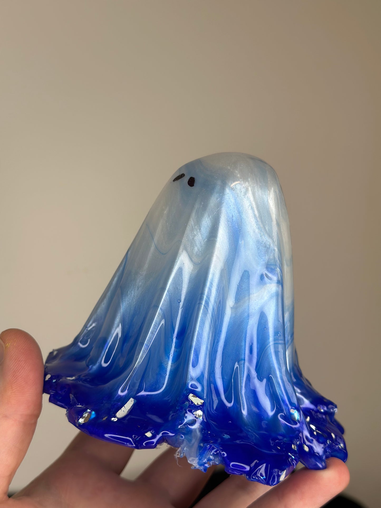 Sky Blue Dipped Glowing Ghostie