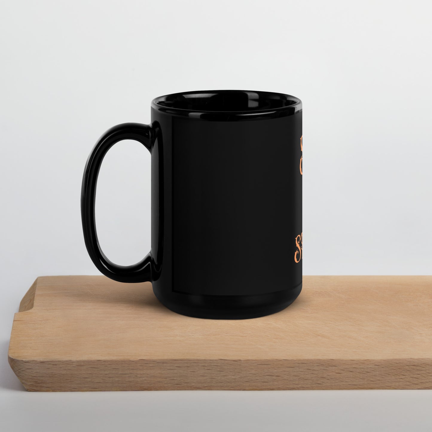 Black Glossy Mug